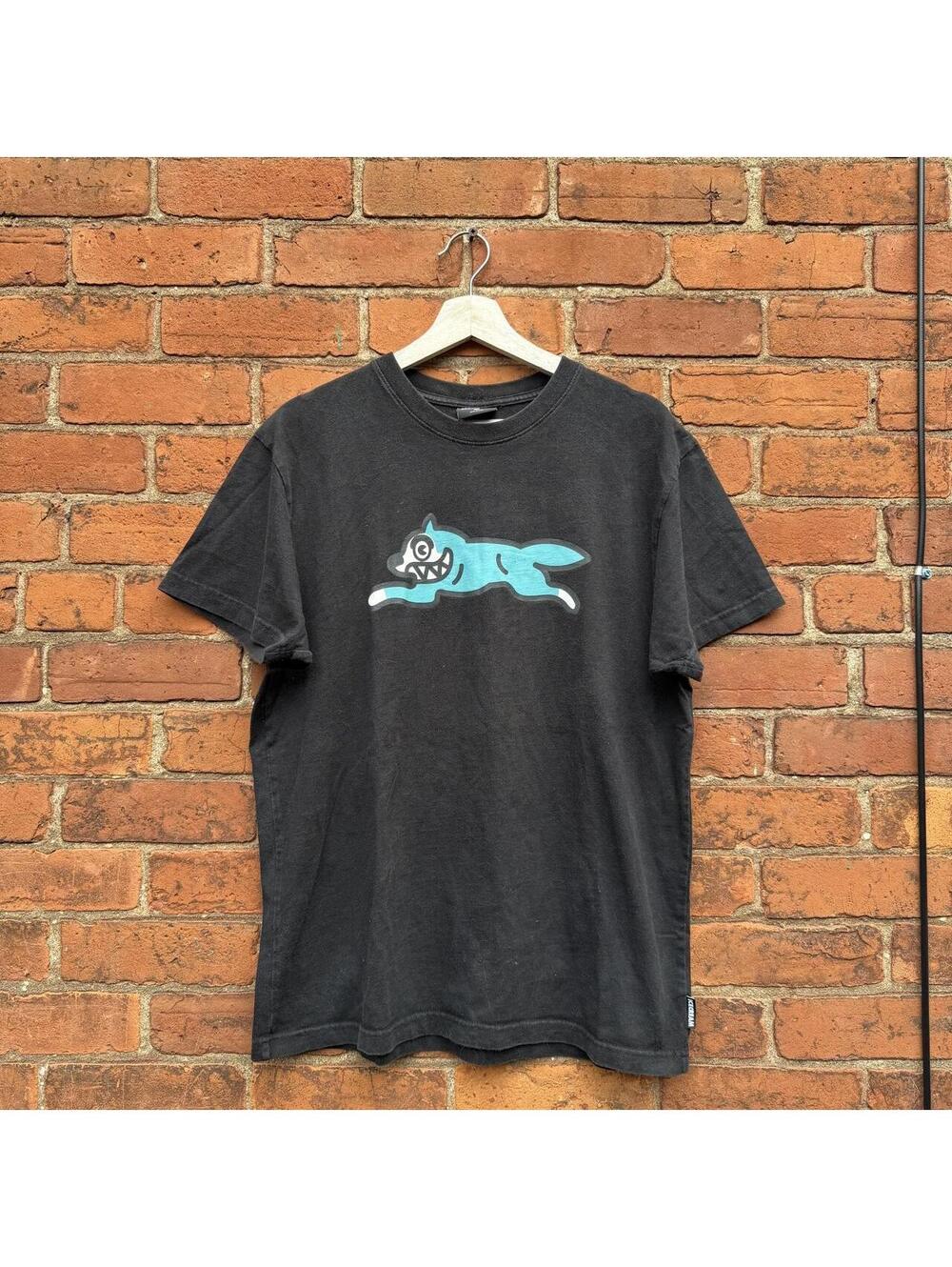 ice cream running dog t shirt L